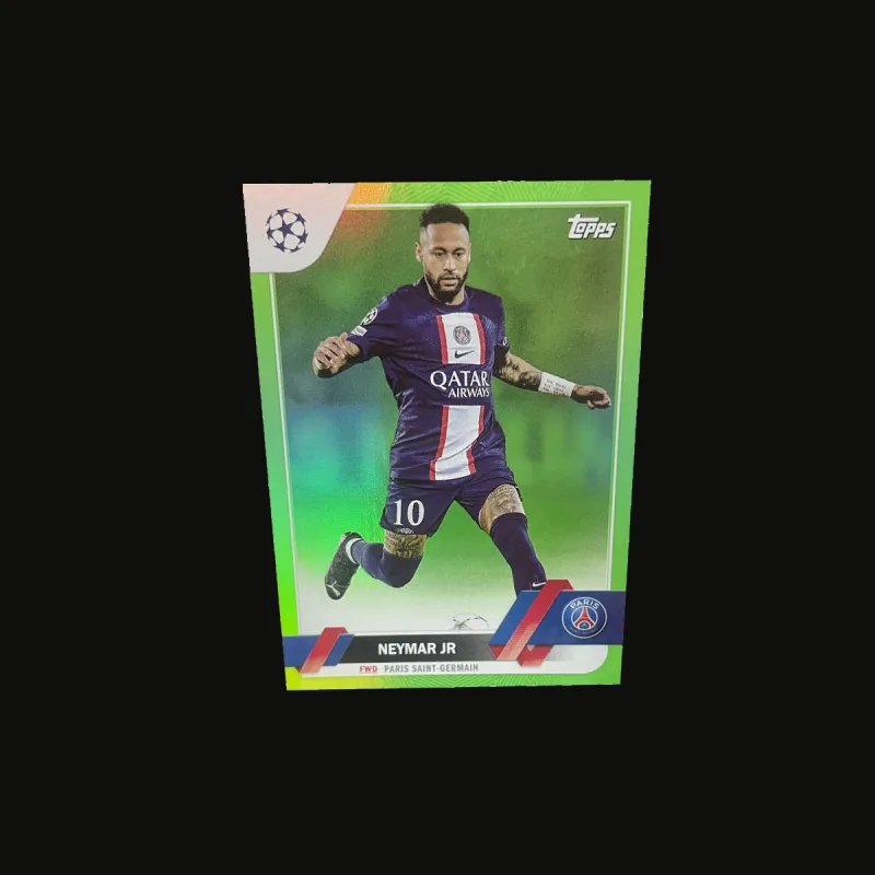 Topps Euro UCC Brazil Paris Barça Barcelona Neymar 199 Piece Player Card Card Product Accessible Sports Cards 1 Piece-2