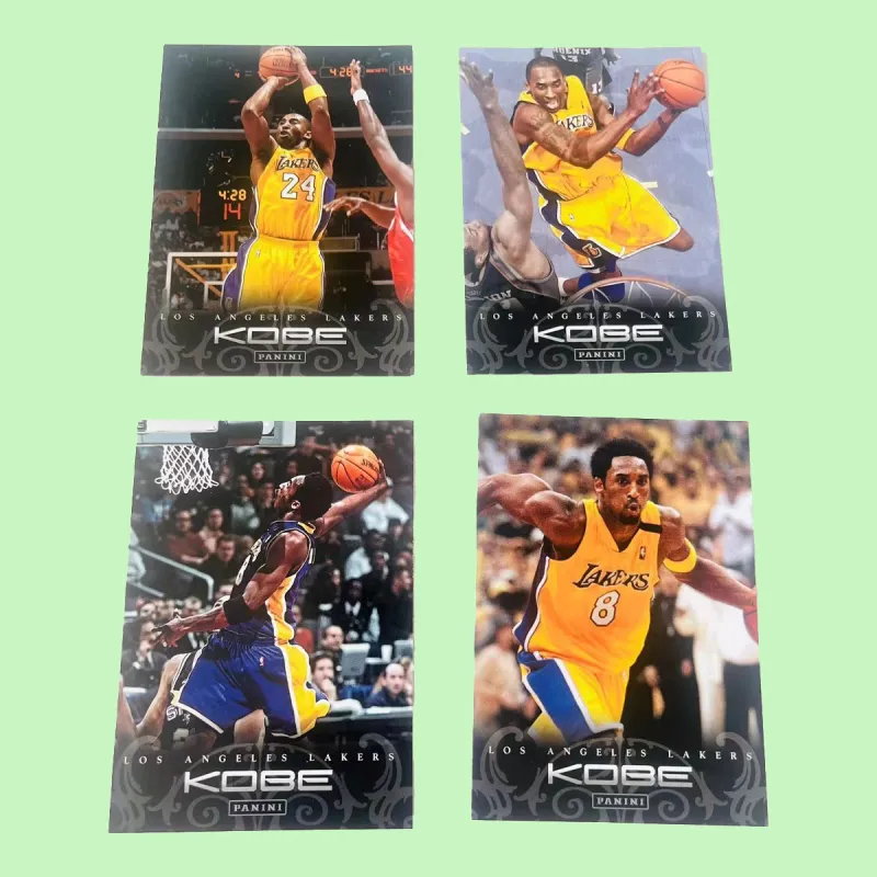 PANINI 2012 Lakers Kobe Bryant 4 Piece Combination Player Card Product Access Sports Cards 4 Pcs-3