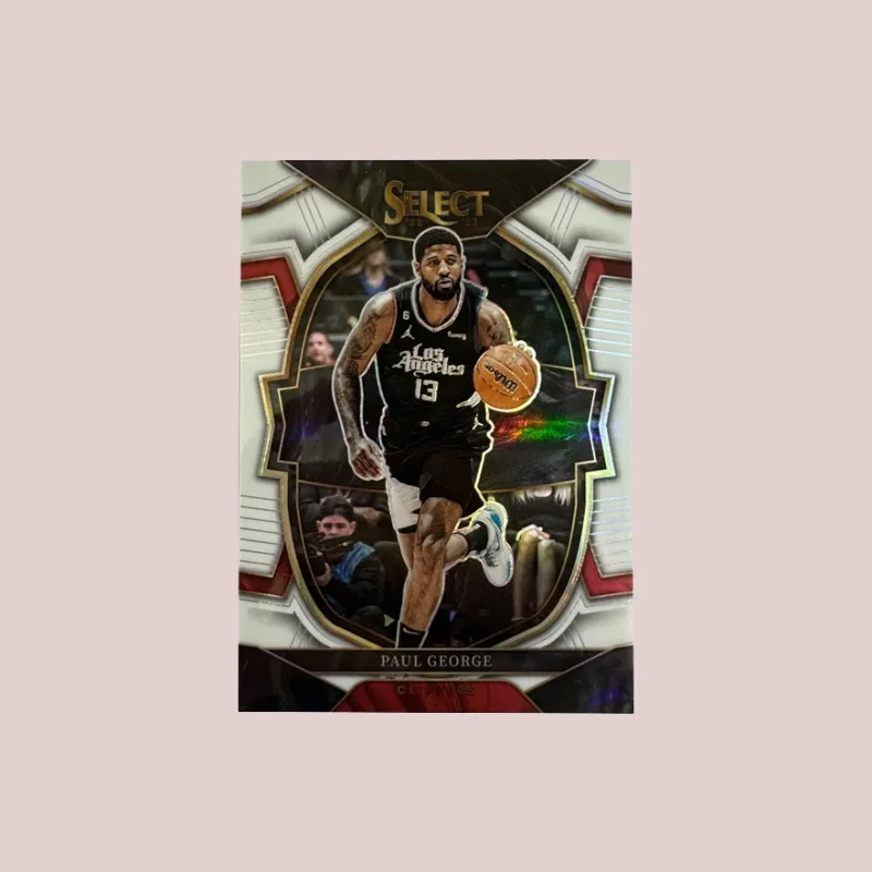 PANINI Paul George Cavaliers Select 149 White Refractor 076/149 Player Card Standard Condition Sports Cards 1 Pc-3