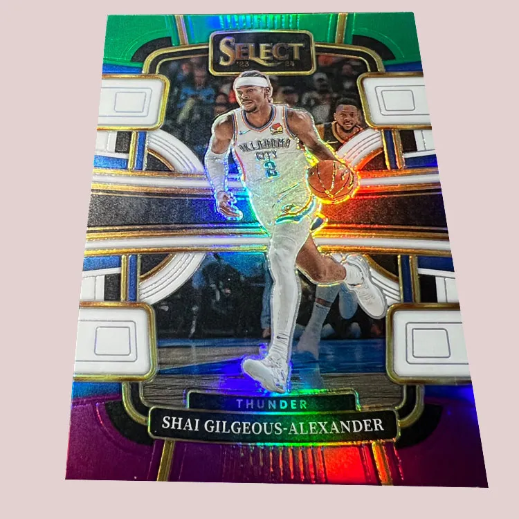PANINI Thunder Alexander SGA High End Authentic Tricolor Holographic Card Prizm Star Card Rare Card Sports Cards 1 Pc-2