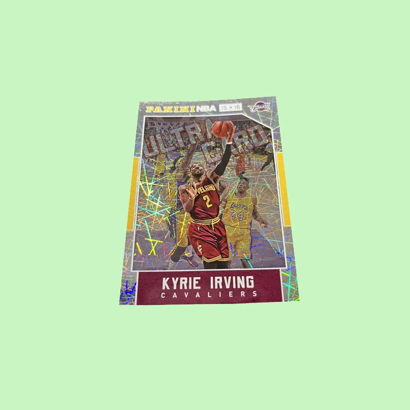 PANINI Cavaliers Kyrie Irving Eurostar Rayon Fold Refractive Battle Time Star Card Rare Card Sports Cards 1 Piece-1