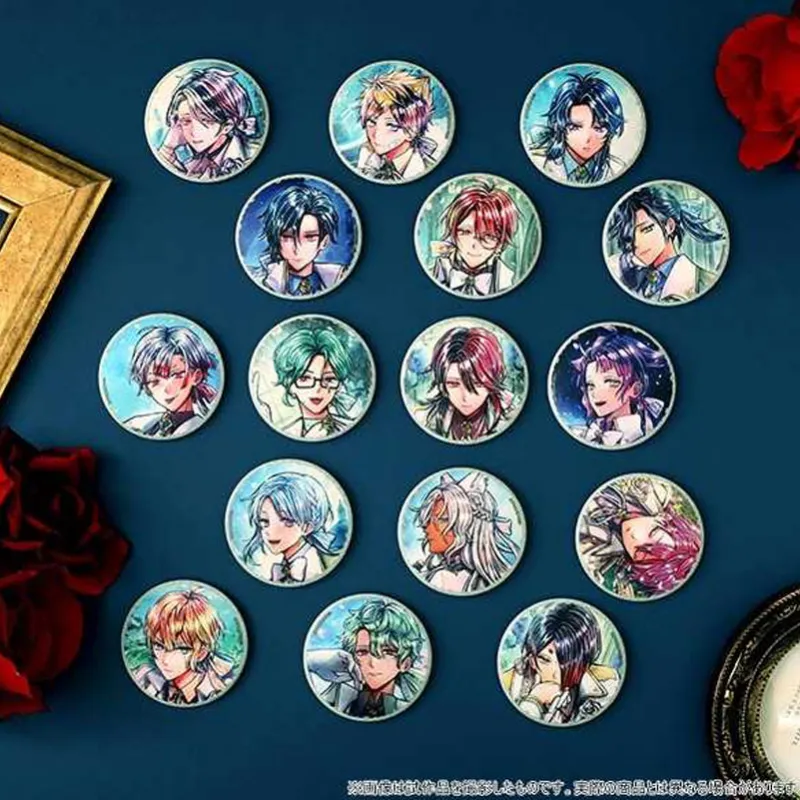 Animate Demon Officer And Black Cat Egg Box Honeymoon Knight Badges-1