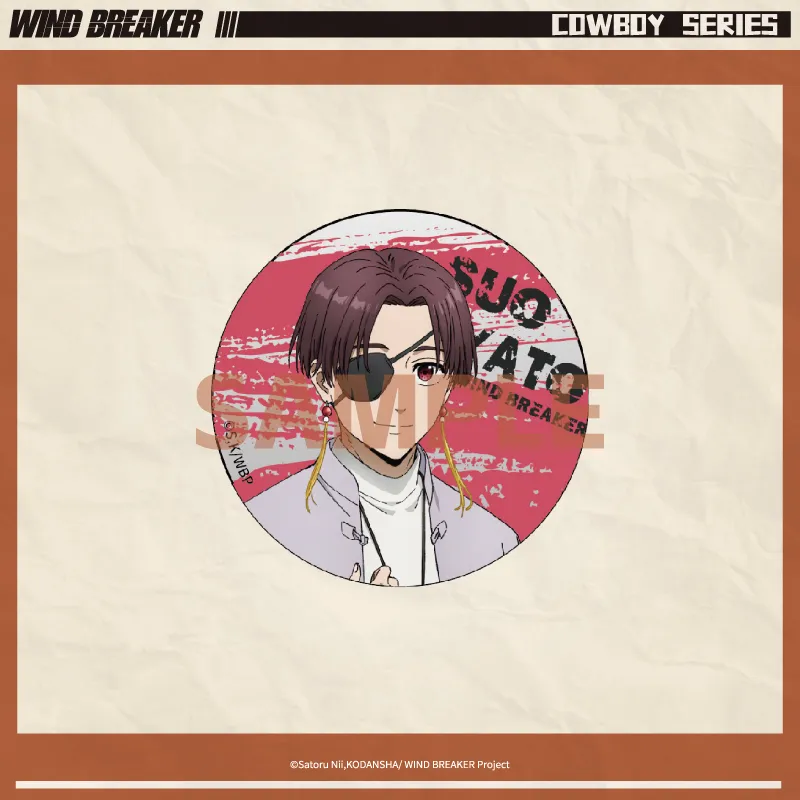 Aniple Windbreaker, Private Label Blind Box Badges-1