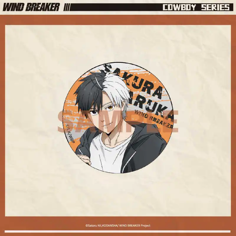 Aniple Windbreaker, Private Label Blind Box Badges-3
