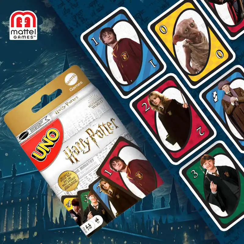 MATTEL Harry Potter Happy Cards Casual Party Board Games-1