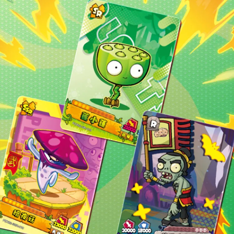 KAYOU Plant Vs. Zombies Wonder Natural Journey Endless Chaos Volume 2 Battle Cards Full Box/108 Pc-2