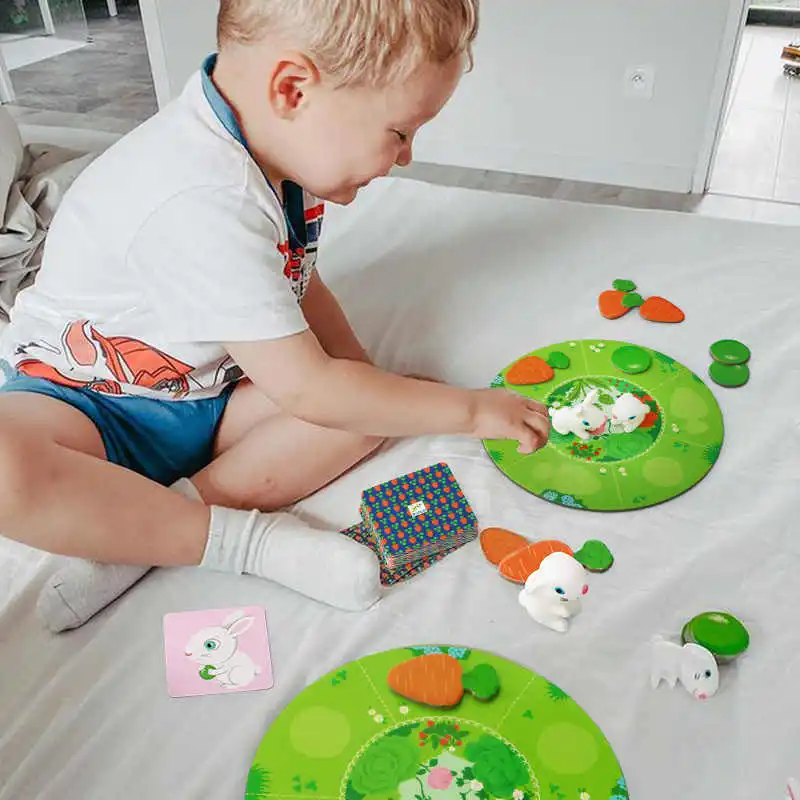DJECO Tabletop Game Rabbit Da Feng Bao Card Game For Fun And Intelligence Board Games-3
