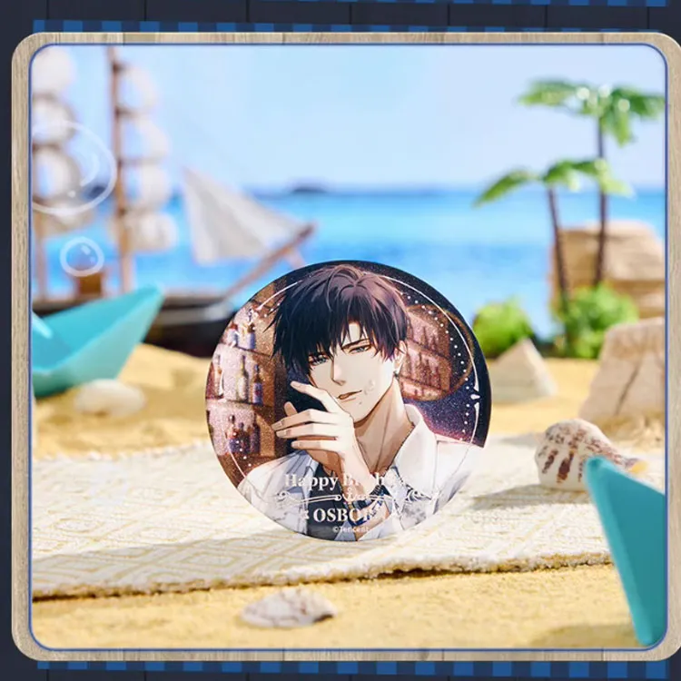 The Love Of Light And Night Xiao Yi 2023 Birthday Collection, Set, Tinplate Badges-2