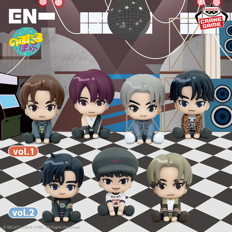 BANPRESTO Liang Zhenyuan, Lee Icheong, Park Jongseong, Shin Jaerun ENHYPEN Sweet Venom Stallpop Chibi Figures-2