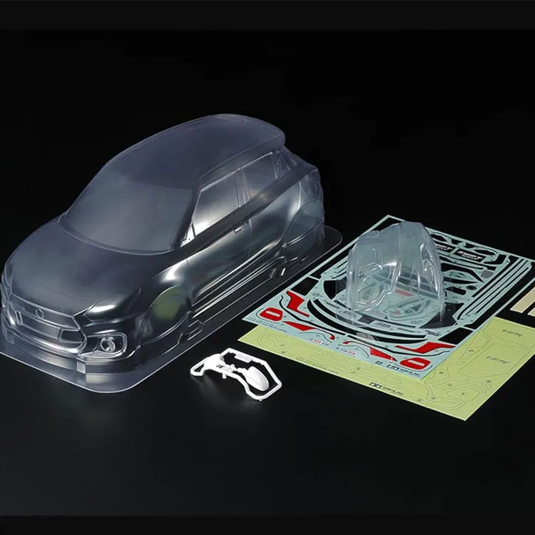 Tamiya RC Spare Parts 1/10RC Suzuki SwiftSport Unpainted, Replacement Body Clothing Sets 51652 Model Accessories-1