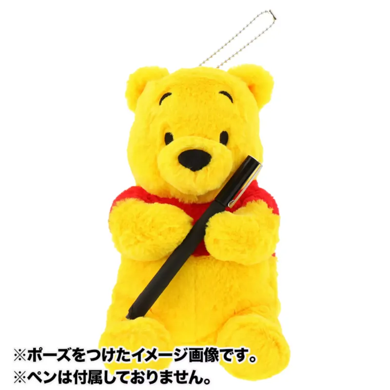 Disney x DISNEYLAND Posy Winnie The Pooh Pencil Case/pencil Box Tokyo Disney-4