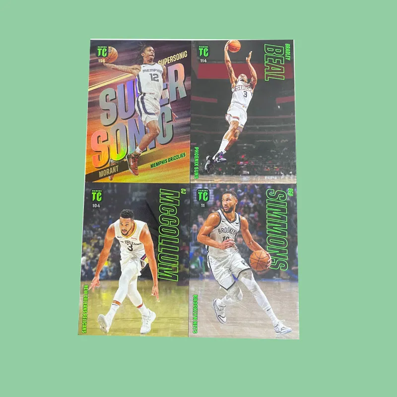 PANINI 2023 24 TC Morant+Beil+McClellon+Simmons Top Card Product Access Sports Cards 4 Pcs-3