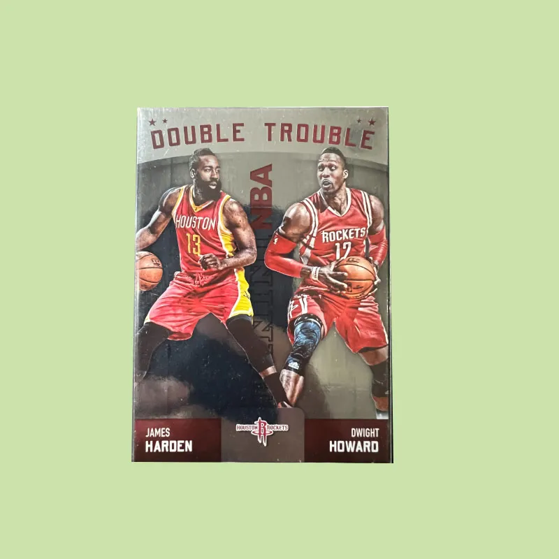 PANINI Rockets James Harden Howard Double Teca Rare Card Sports Cards 1 Pc-3