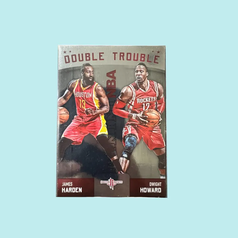 PANINI Rockets James Harden Howard Double Teca Rare Card Sports Cards 1 Pc-2