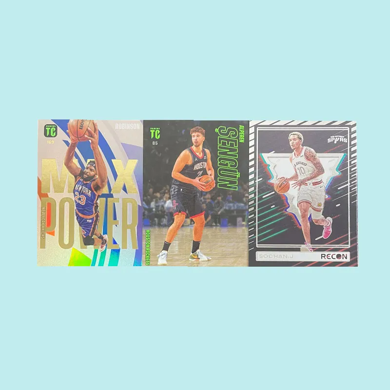 PANINI 2023 24 TC ŞEngün+Robinson+RECON Sohan Tekin Star Card Access Pass Sports Cards 3 Pcs-3