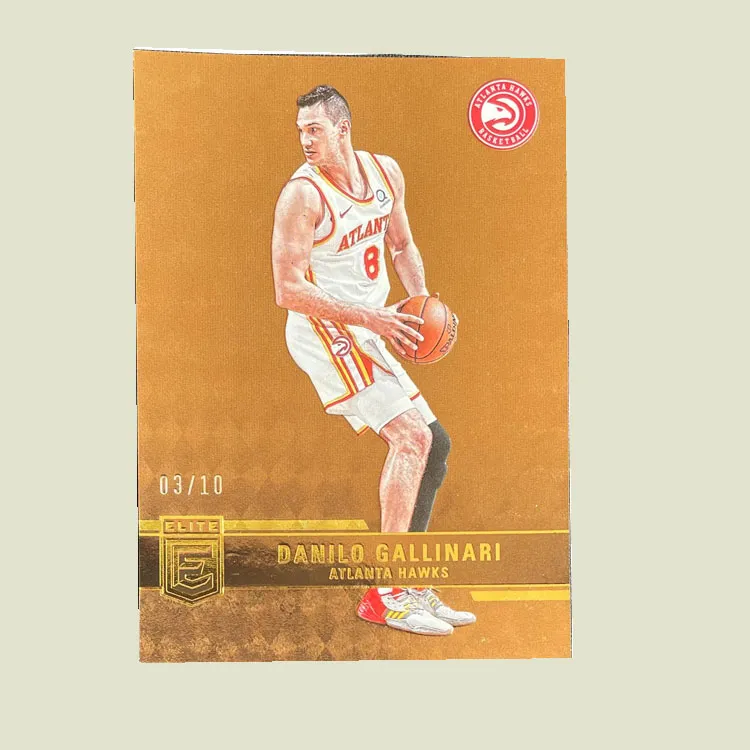 PANINI 2021 22 Elite Hawks Danilo Gasol 03/10 Serial Gold Parallel Player Card Product Access Sports Cards 1 Pc-3
