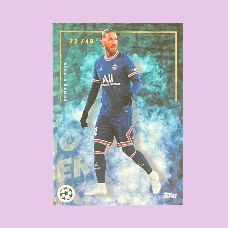 Topps 2021 22 Sergio Ramos 22/49 Parallel Teca Star Card Product Access Sports Cards 1 Pc-2