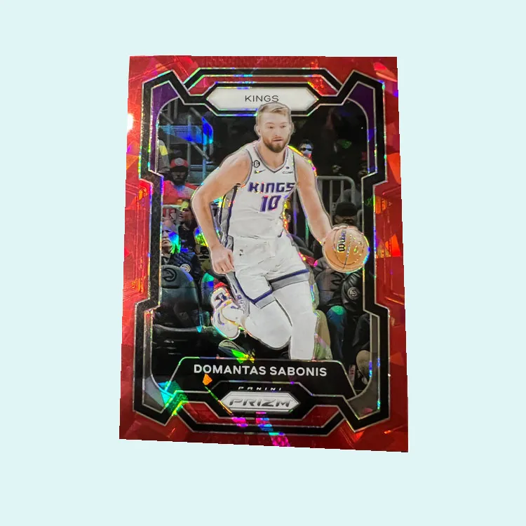 PANINI Kingdom Core Sabonis Prizm Collection Red Crush Player Card Rare Card Sports Cards 1 Pc-3