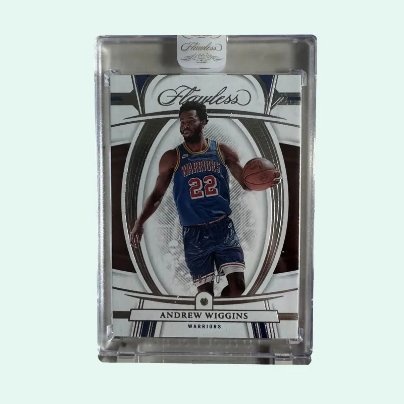 PANINI 2021 22 Flawless Andrew Wiggins Diamond Sealed Box 20 Parallel Top Pick Portable Warriors Sports Cards 1 Pc-3