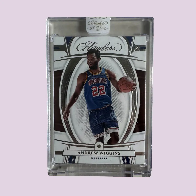 PANINI 2021 22 Flawless Andrew Wiggins Diamond Sealed Box 20 Parallel Top Pick Portable Warriors Sports Cards 1 Pc-2