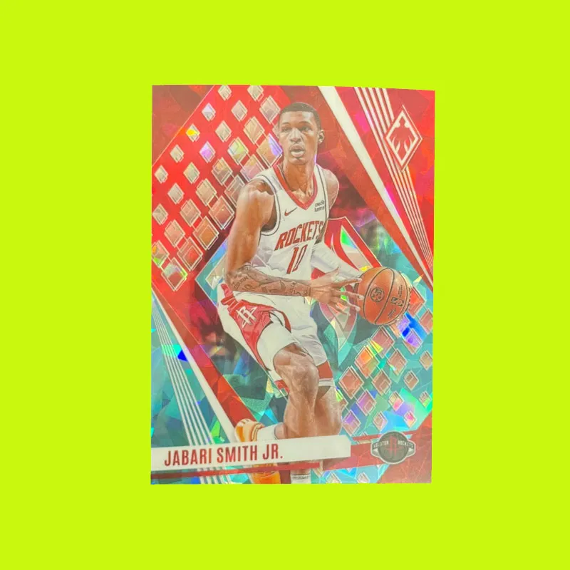 PANINI 2023 24 Phoenix Rocket Jabaari Smith 04/25 Rising Stars Third Overall Red Crush Star Card Pass Sports Cards 1 Pc-2