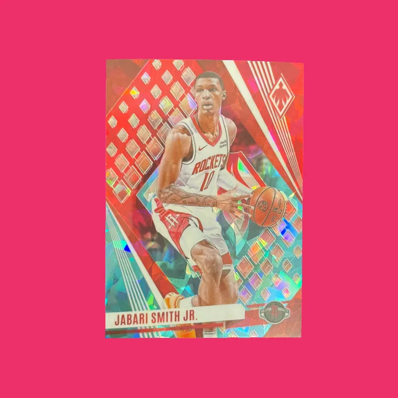 PANINI 2023 24 Phoenix Rocket Jabaari Smith 04/25 Rising Stars Third Overall Red Crush Star Card Pass Sports Cards 1 Pc-3