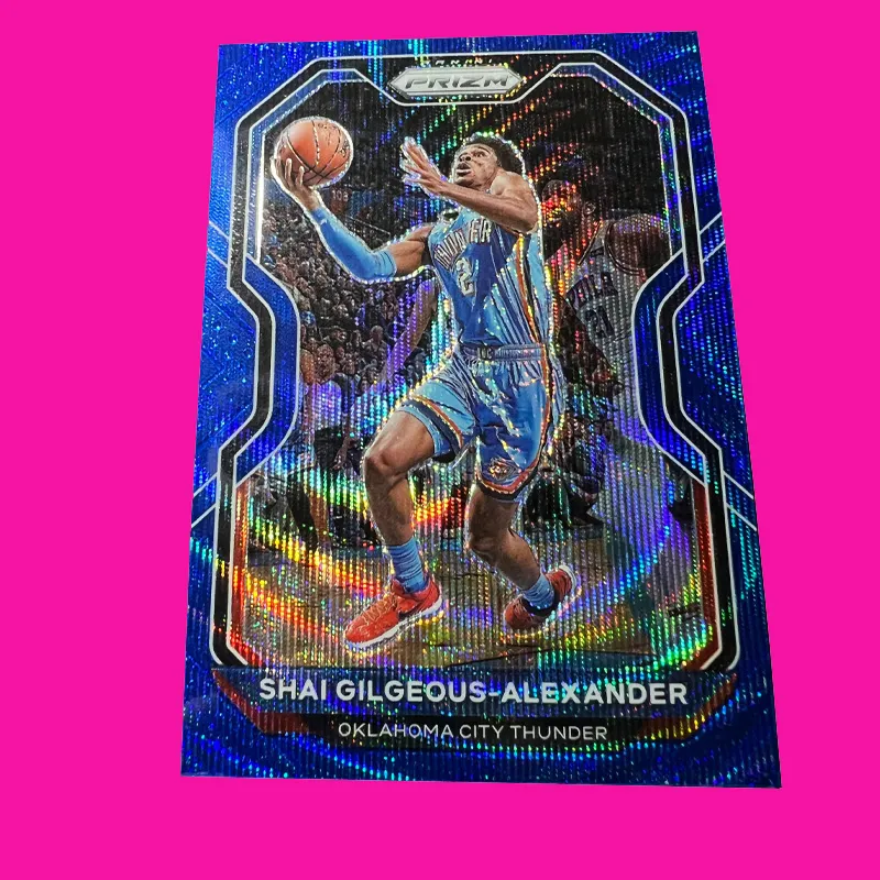 PANINI Thunder Alexander SGA High End Royal Blue Boogie Holographic Card Prizm Player Card Rare Card Sports Cards 1 Pc-3