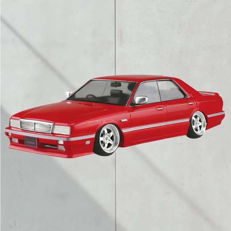 AOSHIMA 1/24 Nissan Y31 Cima Obayas Model Kits-4