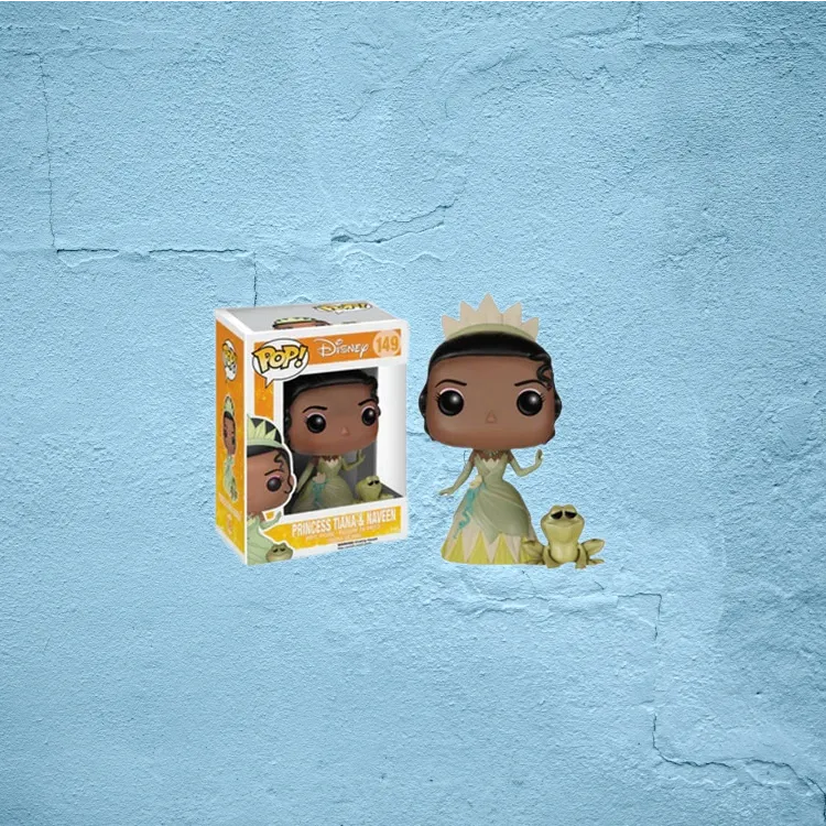 Funko Disney Other Characters POP! Collection The Princess And The Frog Princess Tiana And Naveen Chibi Figures-3