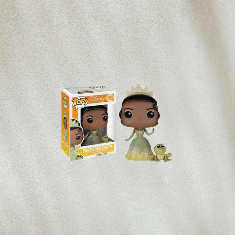 Funko Disney Other Characters POP! Collection The Princess And The Frog Princess Tiana And Naveen Chibi Figures-1