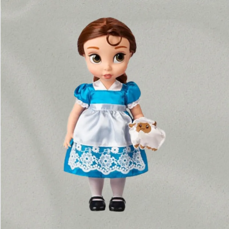 Disney Shanghai Comic Artist Belle Princess Ball Jointed Dolls Blue-3