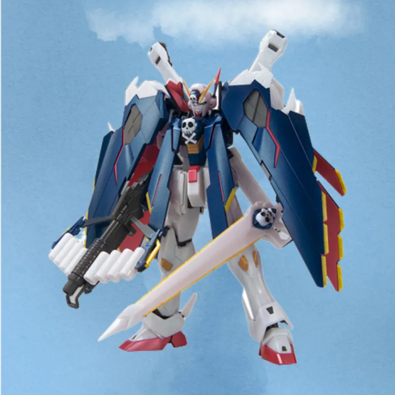 BANDAI MG Gundam Base Limited Fully Equipped Crossbone Gundam X-1 Model Kits Special Color Scheme Edition-2