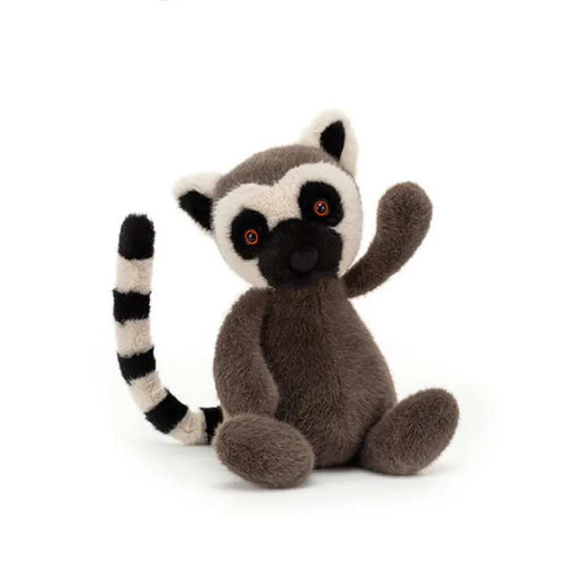 JELLYCAT Jungle Animal Collection Viski Fox Monkey Dolls Plush Doll 26cm Height-1