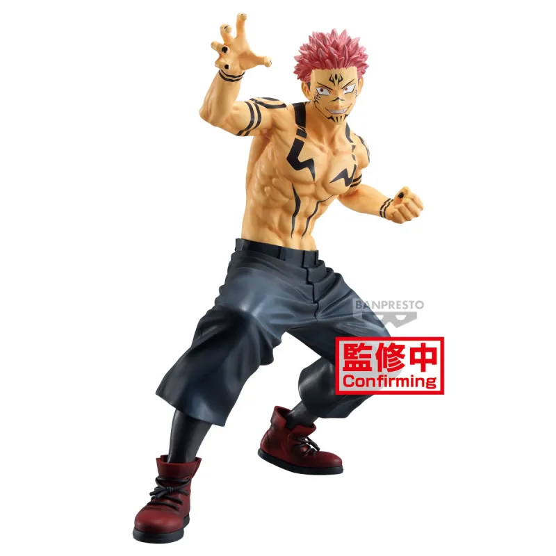 BANPRESTO Jujutsu Kaisen Characters MAXIMATIC Ryomen Sukuna, Special Color Version Figure Bonus Gifts-4