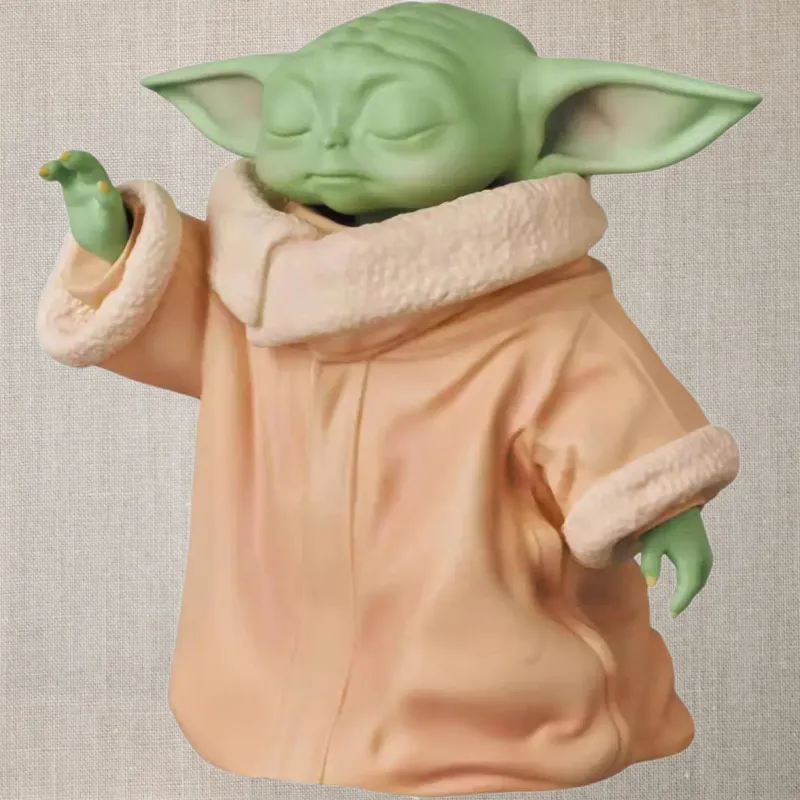 BANDAI Star Wars/Glokka Master Yoda Baby Scale Figures-3
