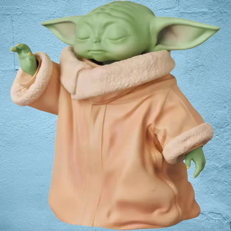 BANDAI Star Wars/Glokka Master Yoda Baby Scale Figures-2
