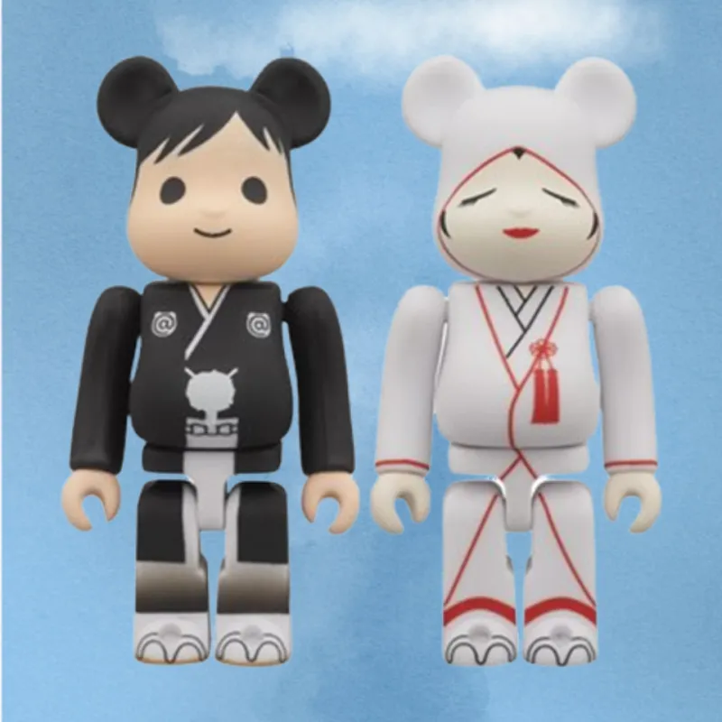 BE@RBRICK Greeting Marriage 2 100% +100% Hang Tag Box-3
