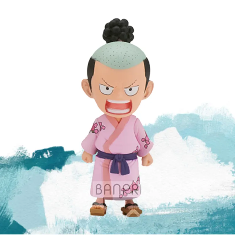 BANPRESTO One Piece WCF One Piece, Wano Country Onijima Chapter 3 Momonosuke Mitsuki Chibi Figures 7cm-1
