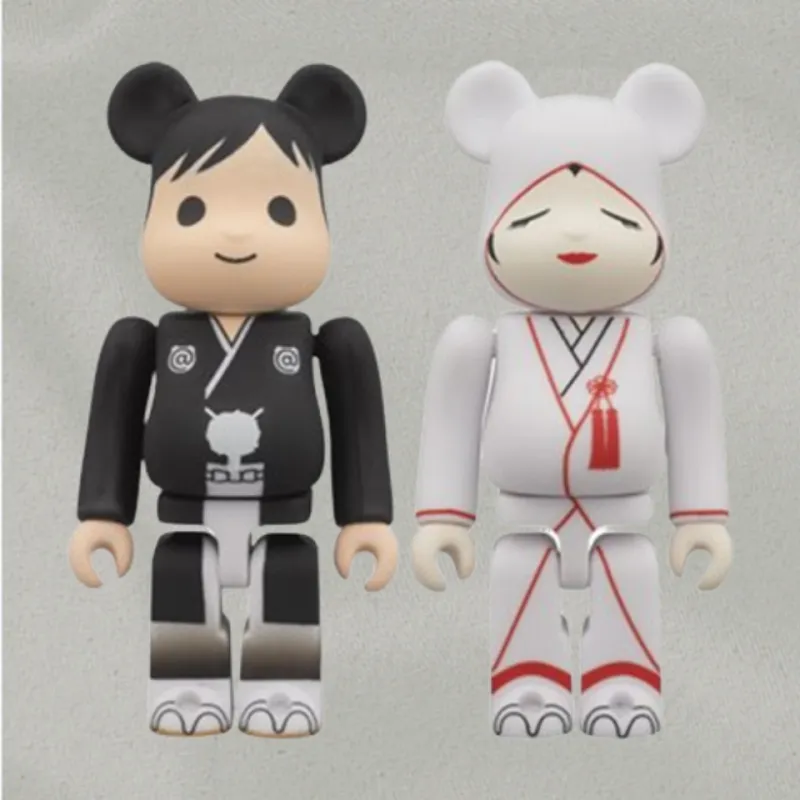 BE@RBRICK Greeting Marriage 2 100% +100% Hang Tag Box-2