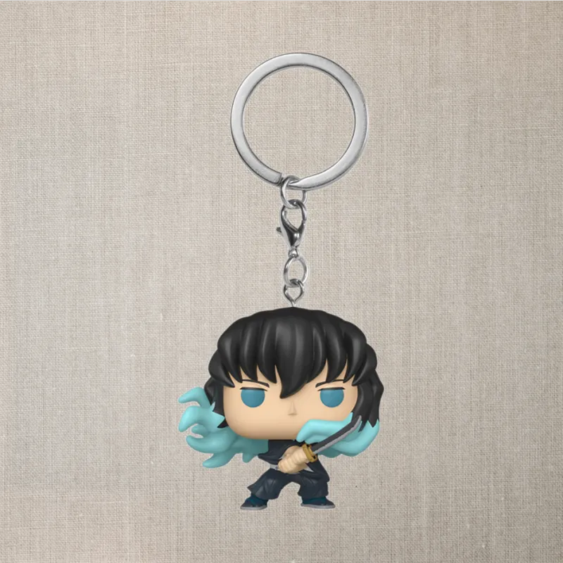 Funko Demon Slayer Kimetsu No Yaiba Muichiro Tokito Keychain Chibi Figures-3