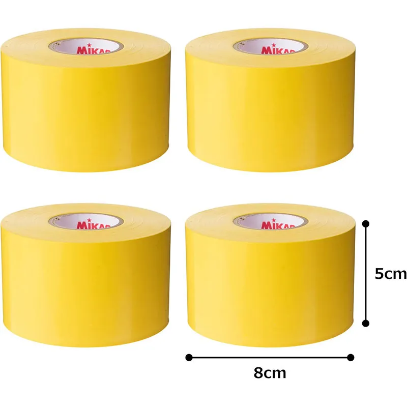 MIKASA 50 Mm X 25 Beige X 4 Rolls, Elasticity, Non Elastic Stationery Tape-3