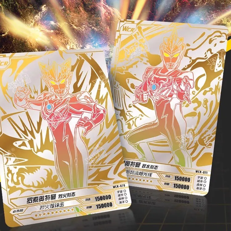 KAYOU Ultraman Cards 37th Set Deluxe Full Flash Edition IP/Anime Cards 30 Packs/box-3
