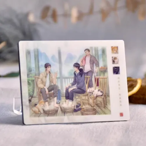 TAPIOCA The Lost Tomb Collection Mountain Mist Nap Acrylic Polaroid Photo Cards