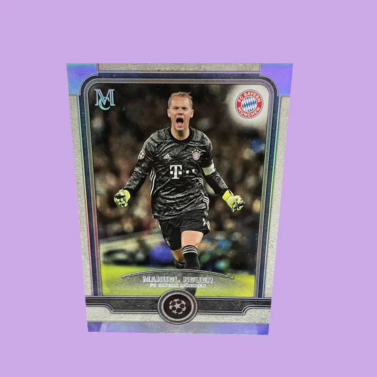 Topps Champions League Museum Germany Bayern Neuer Player Card Card Quality Guaranteed Sports Cards 1 Pc-1