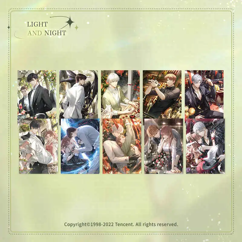 Taptap x The Love Of Light And Night Character Collection Volume 3 Anime / Games Posters-1
