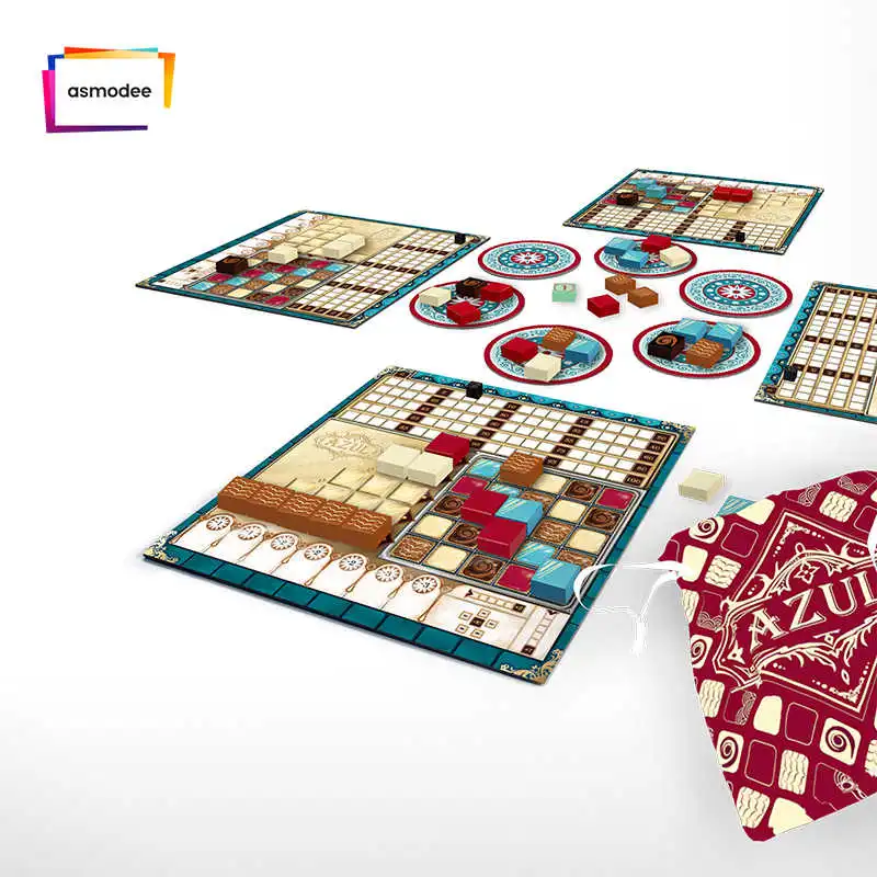 ASMODEE Tales Of Floral Pavers Exquisite Craftsmanship Chinese Edition Board Games-0
