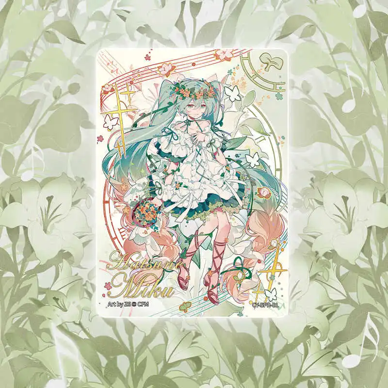 KAYOU Hatsune Miku Collectible Card 'Spring Concerto' IP/Anime Cards Whole Box-0