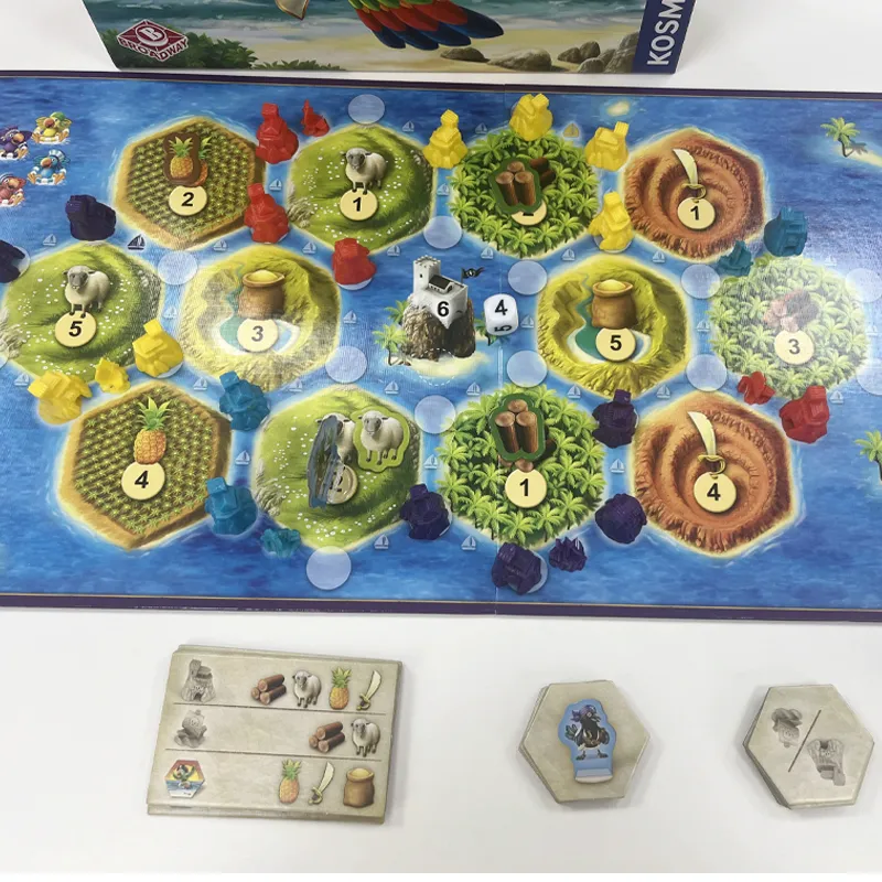 Broadway Toys Little Card Catan Island Puzzle Creative Imagination Board Games-2