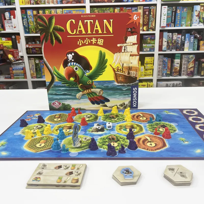 Broadway Toys Little Card Catan Island Puzzle Creative Imagination Board Games-1