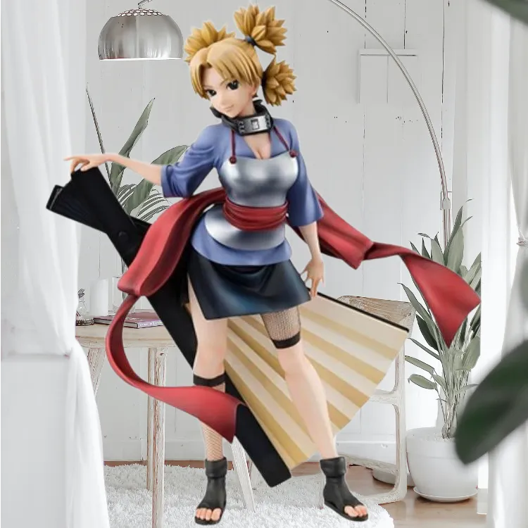 MegaHouse Naruto Gals Temari Re Run Action Figure Blue-3